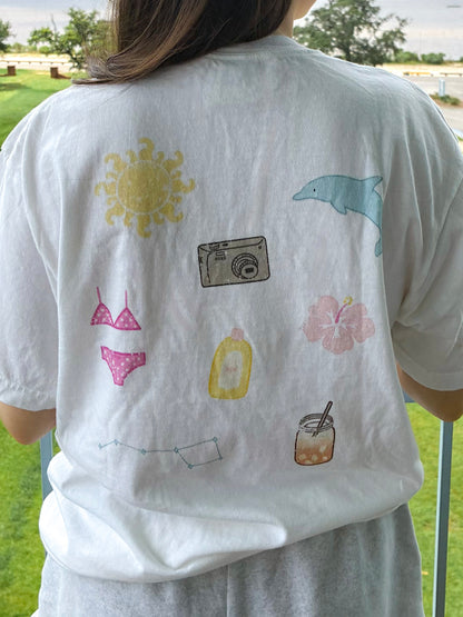 reminders of summer tee